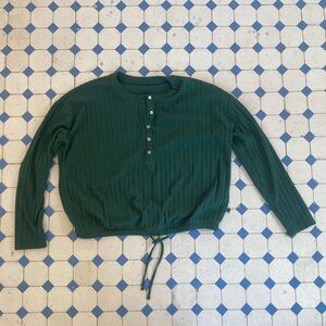 Lou & Grey Green Sweater